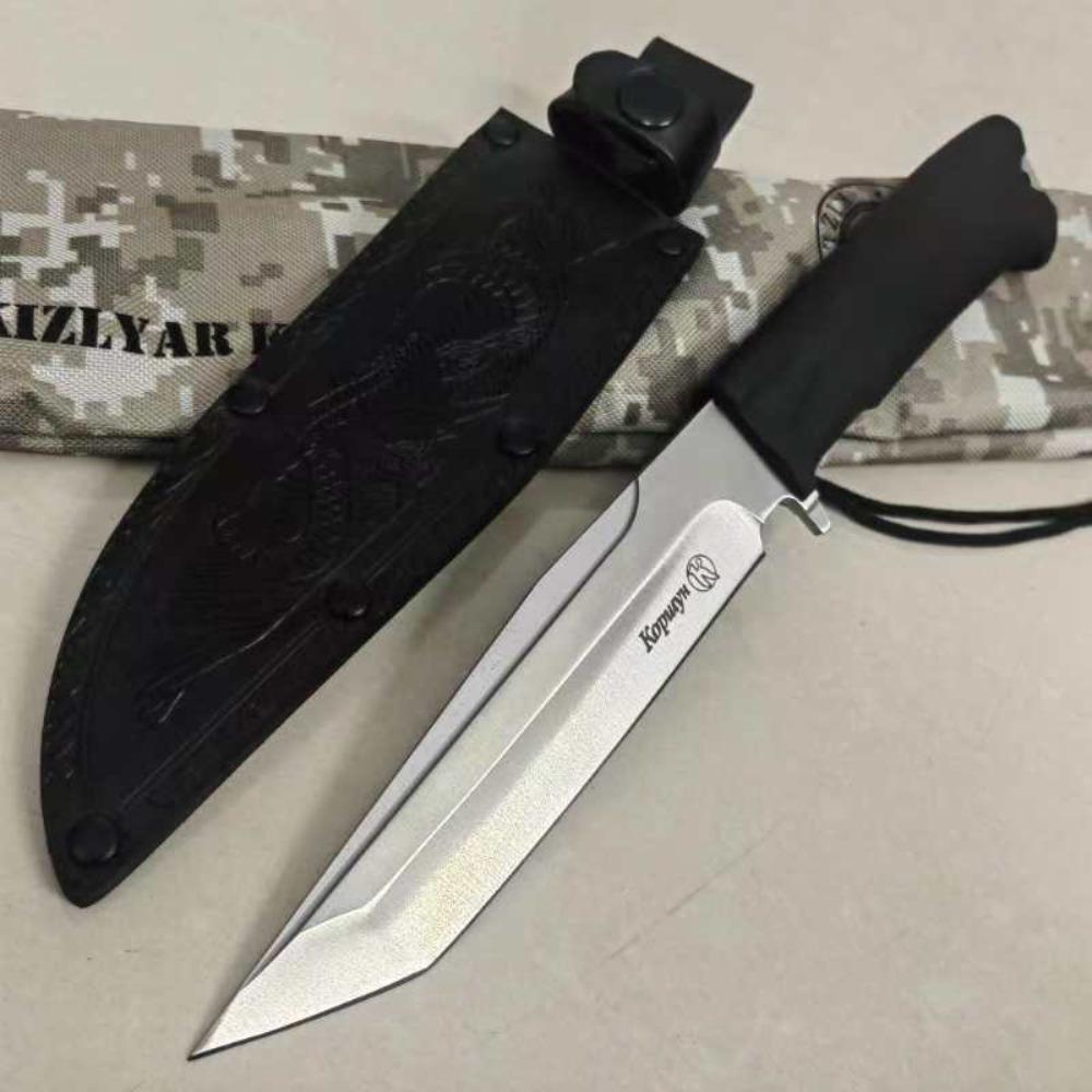 Outdoor Knife Camping Straight Knife High Hardness Knife Portable