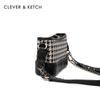 Light Luxury Bag Fashion Underarm Bag Small Thousand Bird Mixed Bag Single Shoulder Crossbody Bag Length 21cm Wide 9cm High 14cm