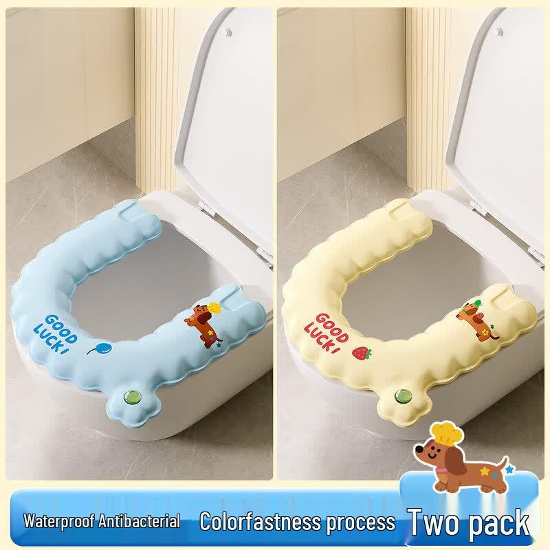 LIEI Waterproof Adhesive Toilet Seat Cushion