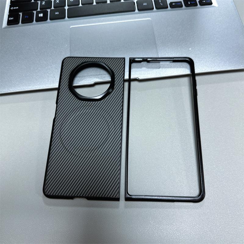 For Huawei Honor Magic V3 Case Hard PC Carbon Fiber Magnetic Wireless Charging Protective Back Cover For Magic VS3 V2 VS2 V Flip