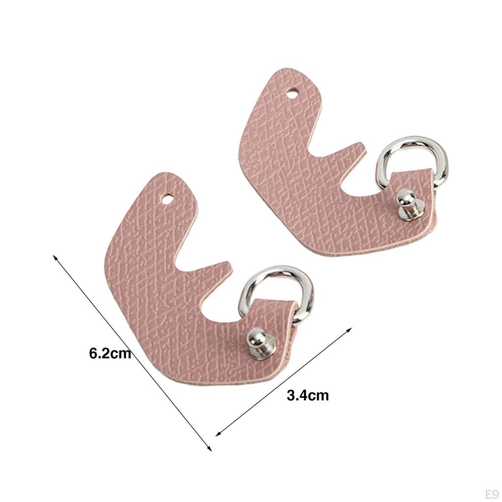 2 Bag Transformation Accessories for PU Leather Shoulder Strap Luggage Straps Without Punching