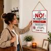 Front Door Play Status Sign, Reversible Double Sided Metal Door Hanger Plaque for Family with Kids and Neighbor Visit