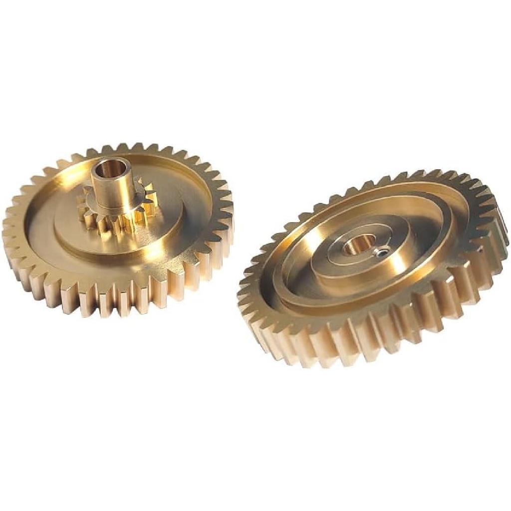 Převodový ozubený pár pro stahovací střechu, Pár mosazných ozubených kol Pasuje na Porsche Boxster 1997-2012 98756118000, 987561179
