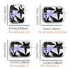 Clear Earphone Cases Cover Case For Airpods Pro2 Pro3 4 2 3 1 Pro Five-pointed Star Bow