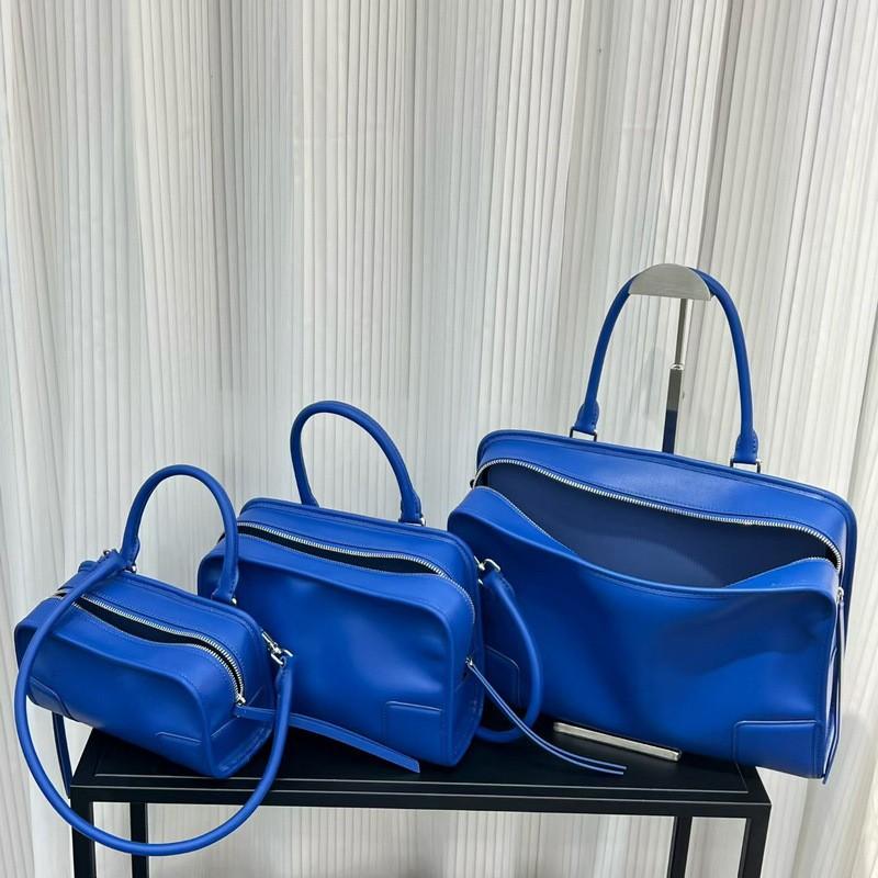 Genuine Leather Tote Bag Women Top