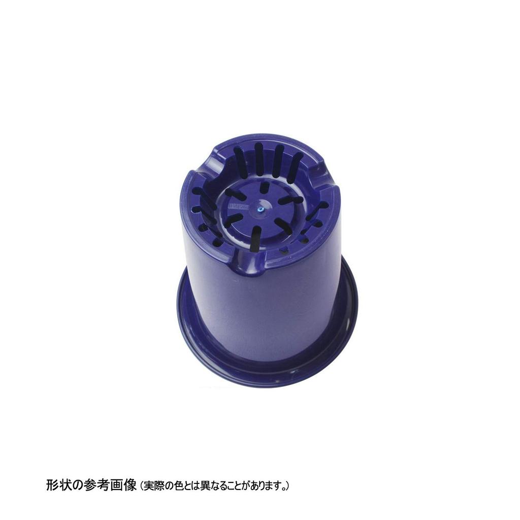 Richell Orchid Size Set of Made in 002106 Pot, 8, 5.5L, Black, 5, Japan,