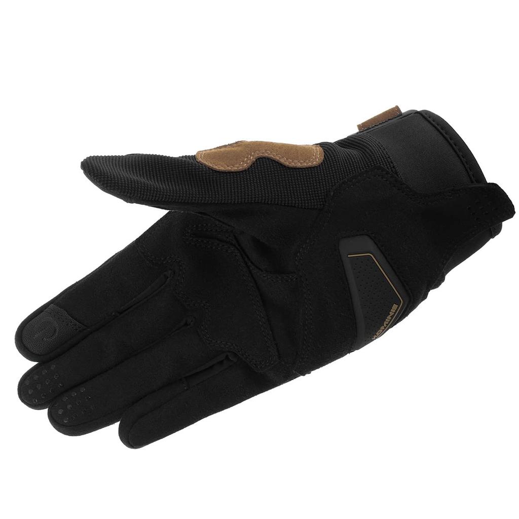 Komine Motorcycle Gloves Urban Mesh Size S GK-2273 Gloves, Brown/Black,