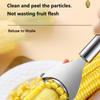 Stainless Steel Corn Stripper Corns Threshing Corn Thresher Stripper Peeler Corn Kerneler Peeler Fruit Vegetable Kitchen Gadget
