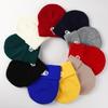BAD HAIR Day" Winter Knit Hat Beanie, Woman Cap Stretchable Candy Color Trendy Pompom Beanies Knitted Cap Beanie