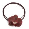Phalaenopsis Flower Choker Necklace - Elegant Long Statement Jewelry for Women