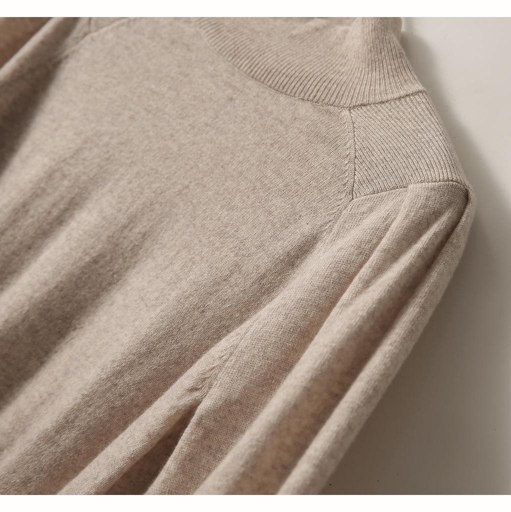 2025 Women's New Multi-Color Knit Sweater - Fall/Winter Leg-Concealing Style