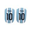 Mini Master Parastinchi Professionali da Calcio - Cristiano Ronaldo No. 7 & Messi No. 10 Protezioni per Polpacci