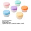 6Pcs Sauce Cup 60ml Leakproof Salad Dressing Container Reusable Condiment Dispenser for Picnics Traveling Kitchen Supplies