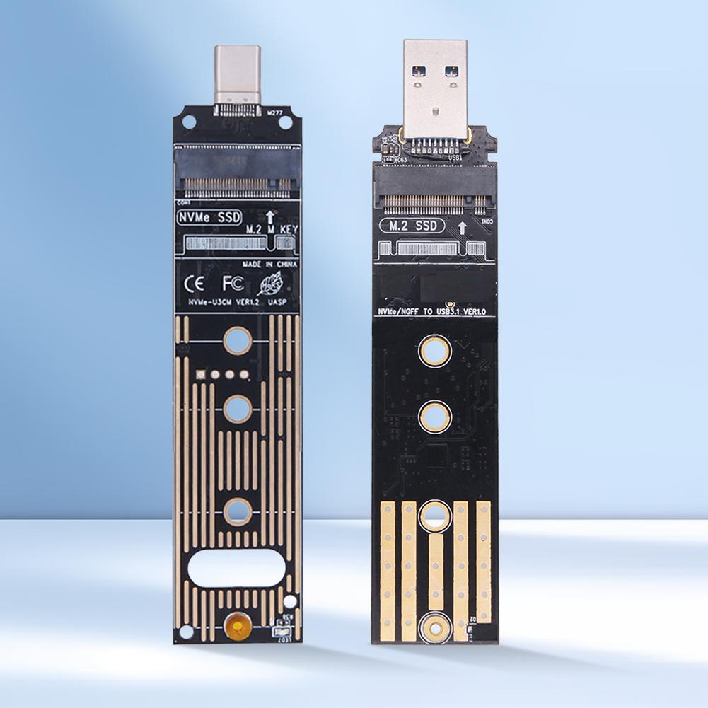 M.2 NVME SSD To USB 3.1 Adapter 16TB M.2 NVMe To USB Card Reader Support UASP TRIM for 2280 2260 2242 2230 SSD Only for M.2 NVME