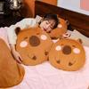 Dual-Use Capybara Hugging Pillow & Blanket - Office Nap, Car AC, or Lunch Break Backrest