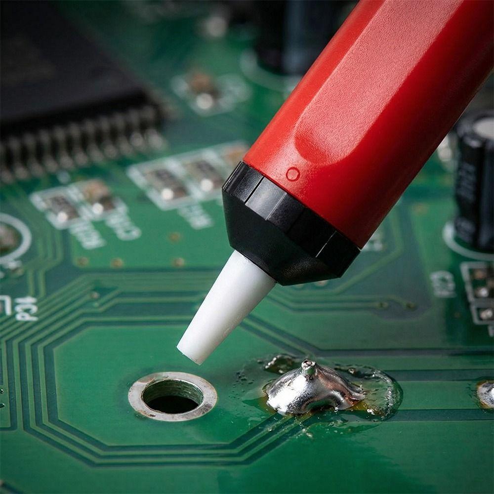 Ergonomic Grip Solder Sucker Pen Plastic Shell Hand Welding Tools Tin Debris Removal