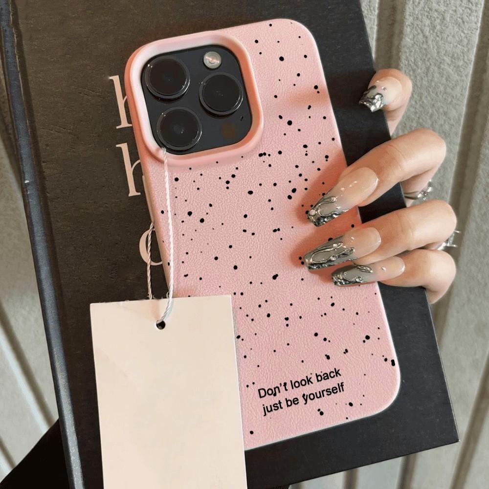 

Korean Ins Polka Dots Lichee leather pattern Phone Case For Samsung A36 A26 A07 A55 A35 A16 A54 A34 A25 A24 A15 A14 A05S 4G 5G Samsung A22 5G