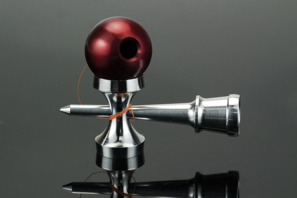 Spin Gear SG Kendama Red with the Smallest Bearing Pico/pico World's Built-in