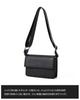 Cevins Mini Shoulder Crossbody Chest Messenger Small PU Leather Mini Shoulder Unisex Men's Bag, Bag, Bag, Bag, Bag, (Black E)