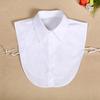 Perfect Match Women Shirt Fake Collar Detachable Collars For Mens Solid Lapel Necklace False Collar Lapel Blouse Top Clothes Decorative