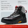 Labor Insurance Shoes, Wear-resistant Shoes, High-top Anti-smash, Anti-wear, Deodorant and Non-slip Steel Head Shoes, Safety Shoes