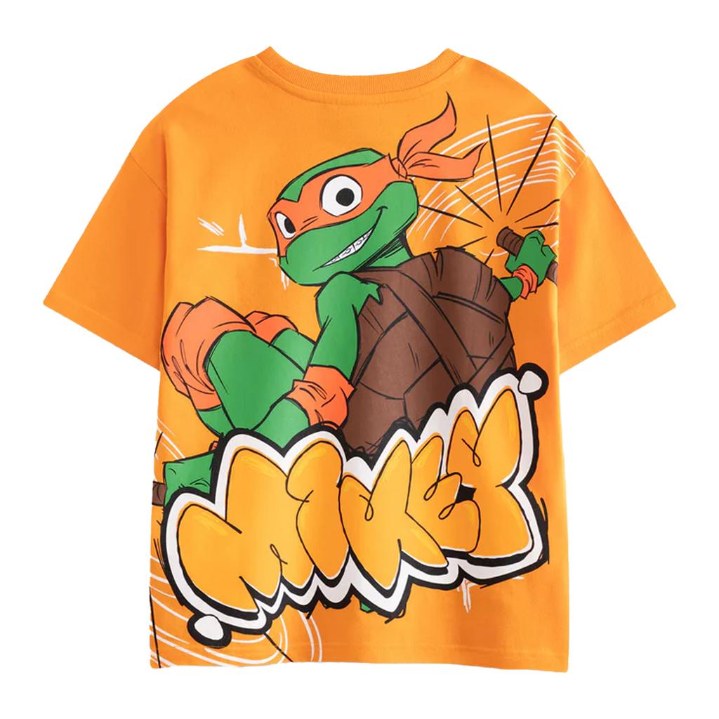 Teenage Mutant Ninja Turtles Boys Michelangelo Short-Sleeved T-Shirt