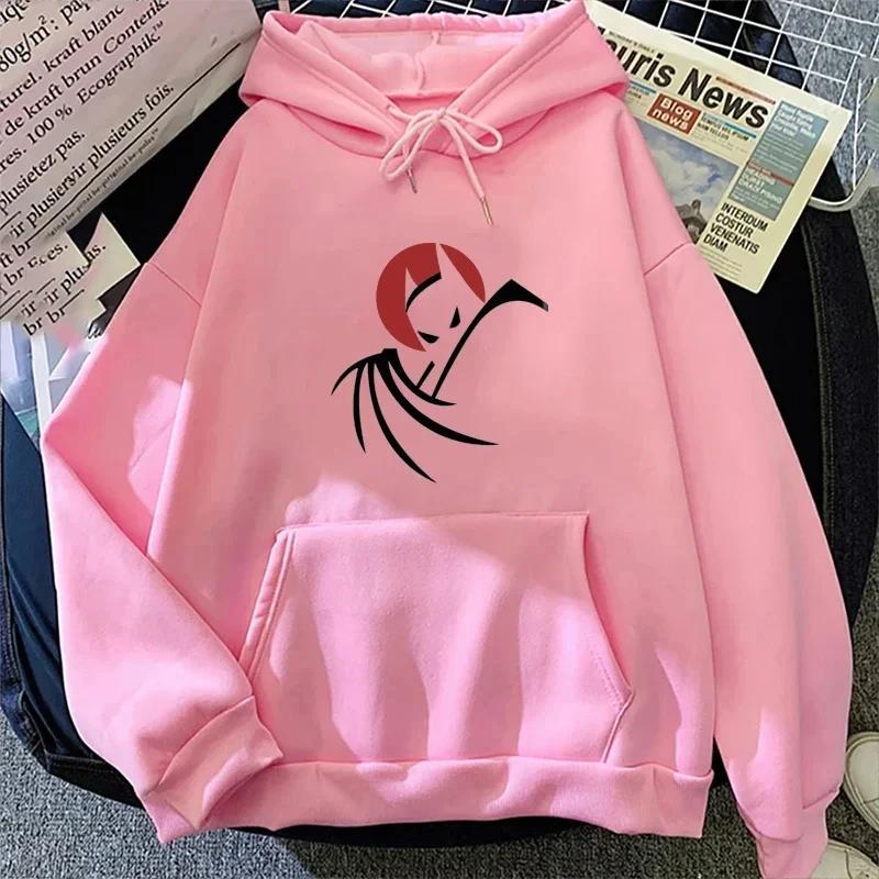 Bat Animation Series Sweatshirt Anime Clothing Autumn and Winter Men's Hooded Sports Sweatshirt Fleece Warm Top