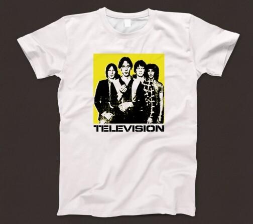

26 Television T Shirt 763 Music Rock Marquee Moon New Wave Punk Ramones Neon Boys Unisex T-Shirt XXL