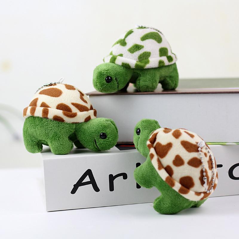 Adorable Plush Turtle Keychain Soft Stuffed Animal Bag Charm Cute Gift