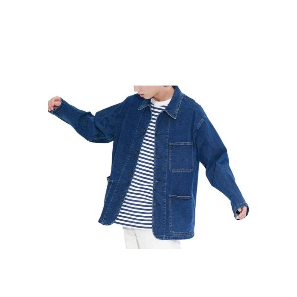 UNIQLO Casual Long Sleeve Denim Jacket
