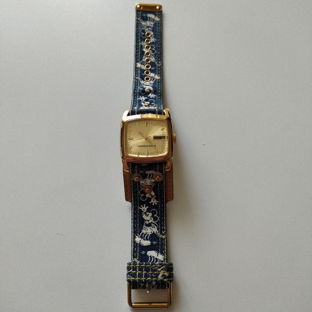[USED] Limited Edition Seiko CABANE De ZUCCA Mickey Mouse Watch, Working Condition Confirmed