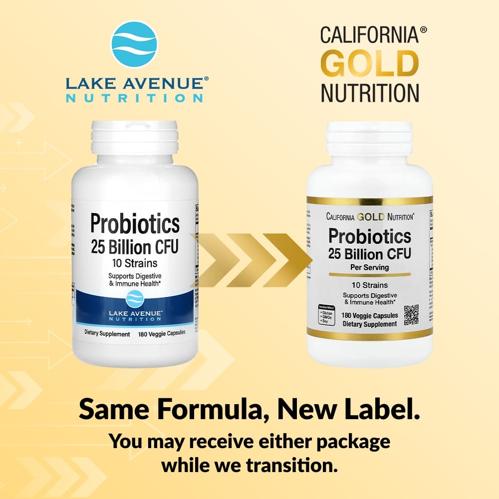 

Probiotic, Contains Lactobacillus Acidophilus, Bifidobacterium Lactis, Lactobacillus Plantarum, Lactobacillus Casei, 180 Veggie Capsules