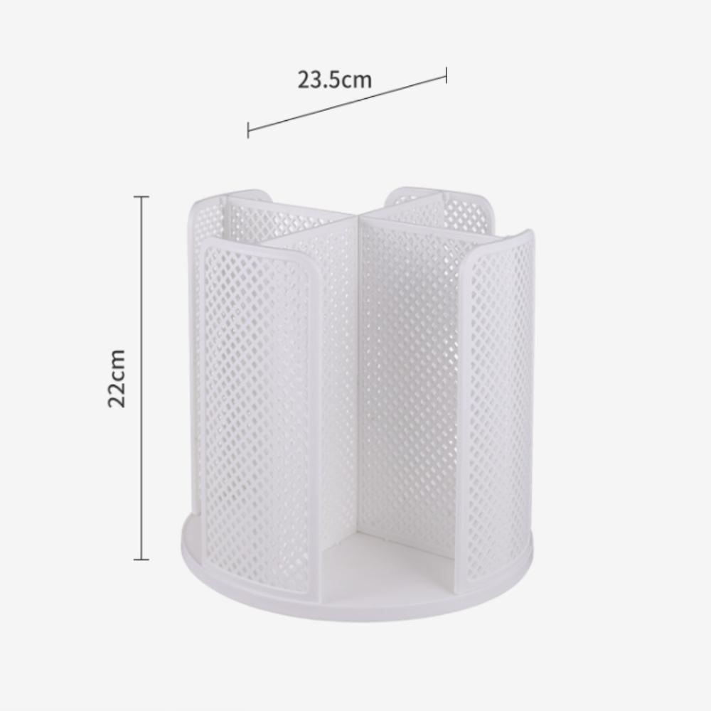 360 Rotating Coffee Cup Organizer 4 Compartment Desktop Cup Rack For Restaurant