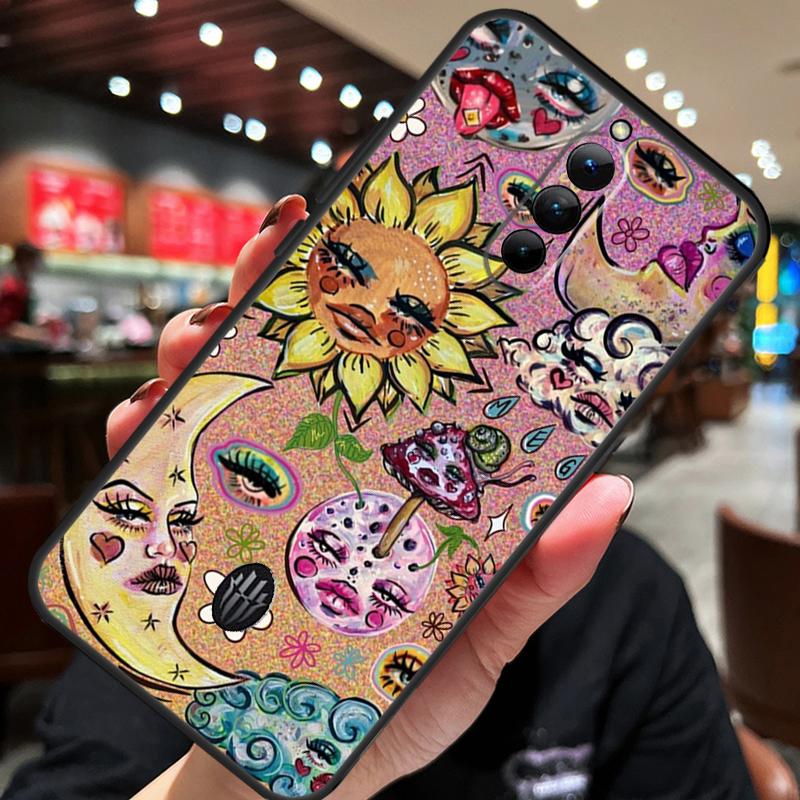 Indie Hippie Art Case For ZTE Nubia Red Magic 11 10 8 9 8S 9S 10S Pro Plus 10 Air 5G 6R 6 7 6S 7S Pro Cover
