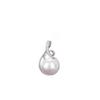 Women Korean Faux Pearl Necklace And Earrings Set Light Luxury Zircon Clavicle Chain Gift
