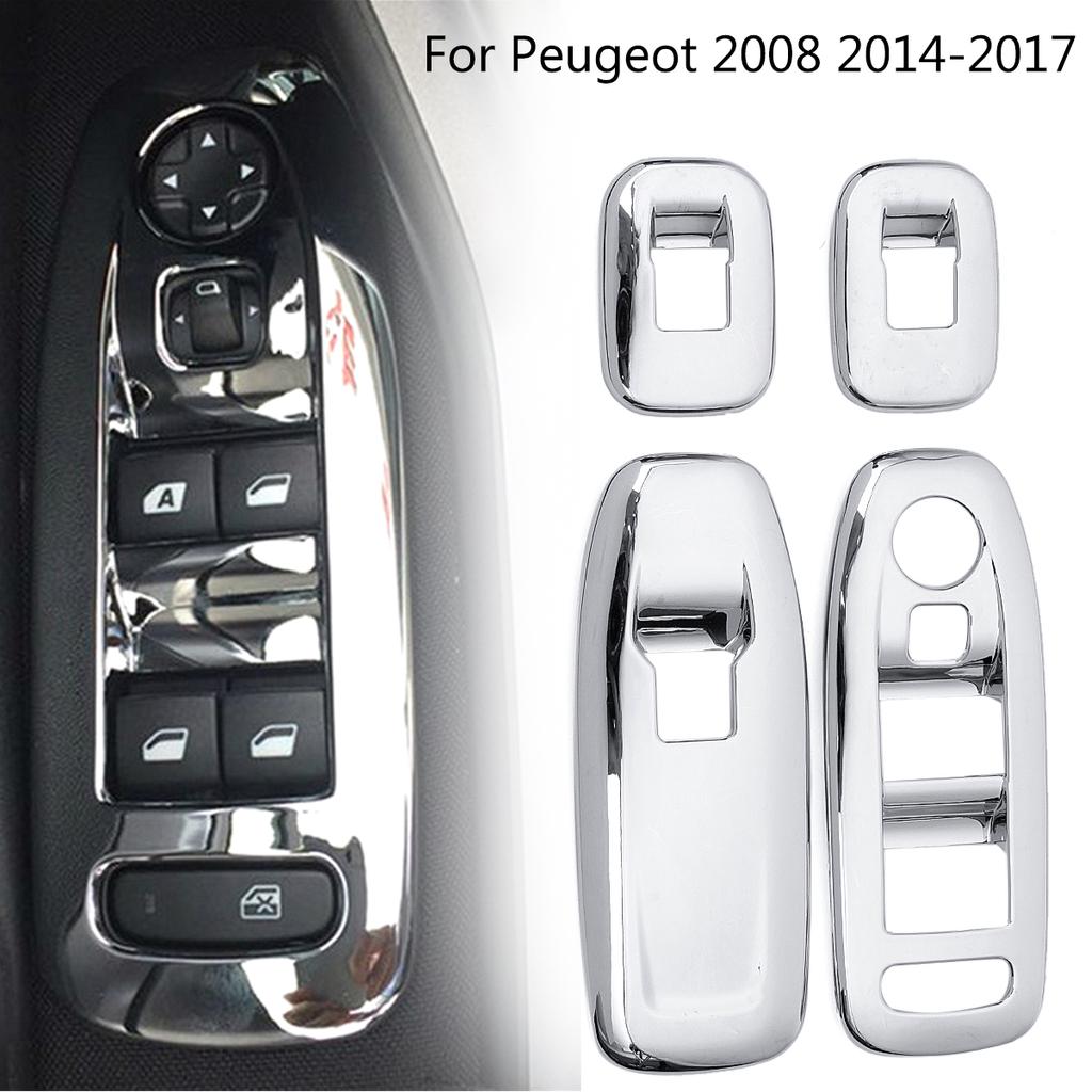 For Range Rover Sport 2014-2016 Interior Rearview Mirror Frame Trim Carbon Fiber