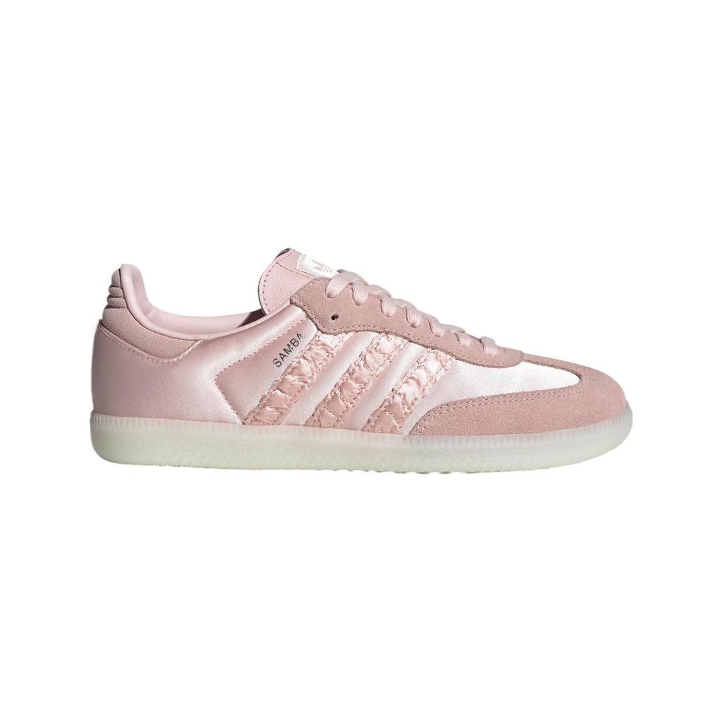 Adidas Originals Samba Og Fashion Comfortable Trendy Minimalist Low-Top Sneakers Women Sneakers Light-Pink HQ5158