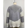 Women S Crew Neck Long Sleeve Pullover Knit Sweater Vintage Winter Top