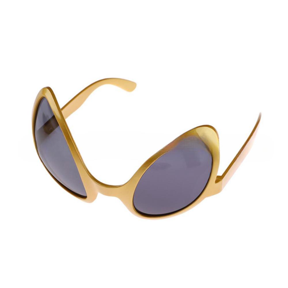 1 Stück Modische Feiertags-Tanz-Sonnenbrille für Männer und Frauen, mehrfarbiger Rahmen, übertrieben lustige Sonnenbrille, Alien Cool, Disco-Brille, Schutzbrille