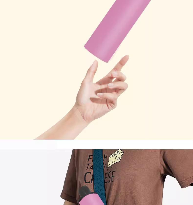 Rain or Shine: Color-Changing Three-Fold UV-Protective Umbrella