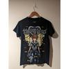 Maglietta Grafica Promo Ufficiale Kingdom Hearts 2 Sora da Uomo Vintage - T-shirt Retro Gaming Oversize Nera con Design di Sora e Keyblade, Ufficialmente