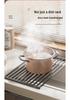 Foldable Stainless Steel Kitchen Sink Drain Board and Dish Rack