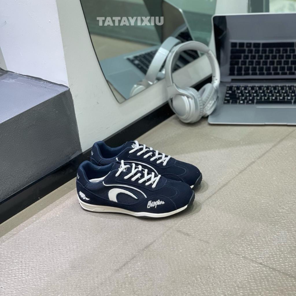 Retro inner height increase leather red German training shoes women's 2025 autumn new casual fashion versatile light breathable tide