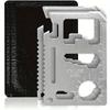 11-In-1 Wallet Multitool Card Heavy Duty Stainless Steel EDC Survival Pocket Tool Bottle Opener Gear For Men Gifts 4