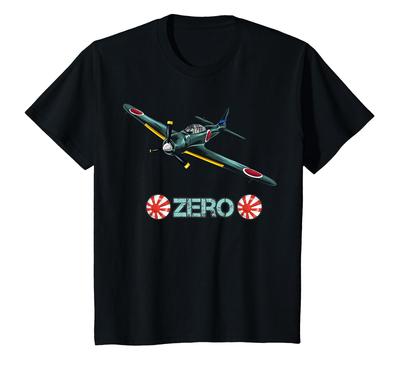 Tričko s japonským stíhačom Zero z druhej svetovej vojny