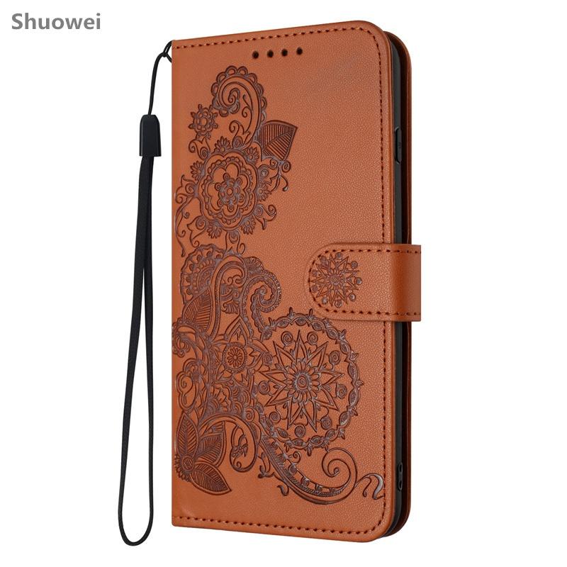 For Motorola Moto G04 G04S G05 G13 G14 G15 G23 G24 G32 G34 G35 G45 G53 G53J G54 Power G55 G62 G64 G64Y G73  4G 5G Leather Flip Wallet Cover