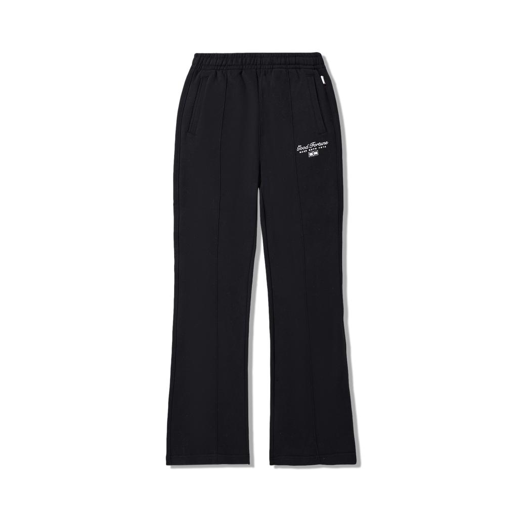Li Ning Daily Prosperity Series Comfortable Simple Straight Loose Casual Pants Women bottoms Black AKLV700-2