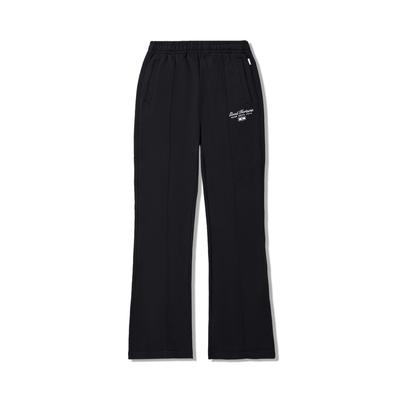 Li Ning Daily Prosperity Series Comfortable Simple Straight Loose Casual Pants Women Bottoms Black AKLV700-2