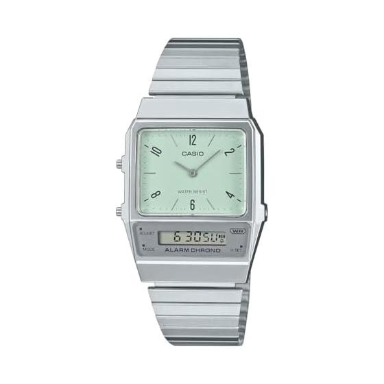 [Casio] CASIO Стандартные Ана-Цифровые Кварцевые Часы AQ-800E-3A Унисекс Бледно-Зеленый Зарубежная Модель [Параллельный Импорт]