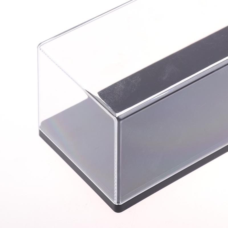 1 Stück Transparente Acryl-Aufbewahrungsbox Praktische 1/43 Diecast Modellauto-Vitrine DIY Staubdichtes Ausstellungsregal Spielzeug